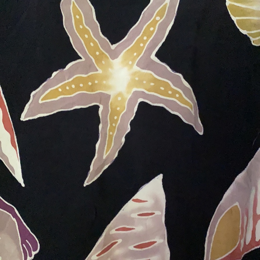 Seashell rayon lightweight beach dress - Picture 2 of 4